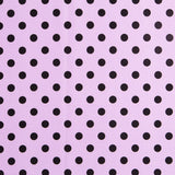 Twill Stretch Twill Mauve Mauve Schwarz - Ribes y Casals