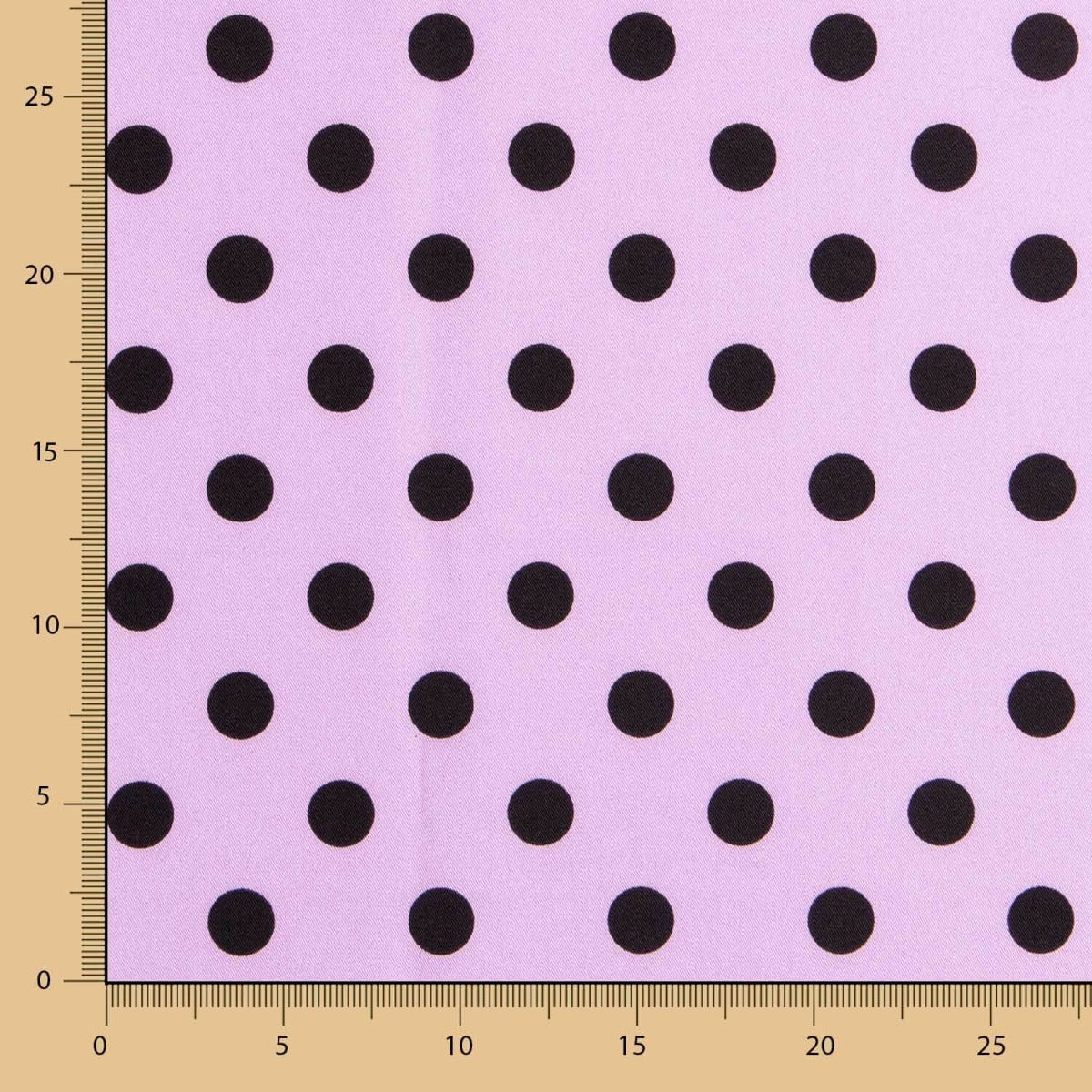 Twill Stretch Twill Mauve Mauve Schwarz - Ribes y Casals