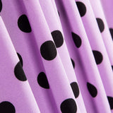Twill Stretch Twill Mauve Mauve Schwarz - Ribes y Casals