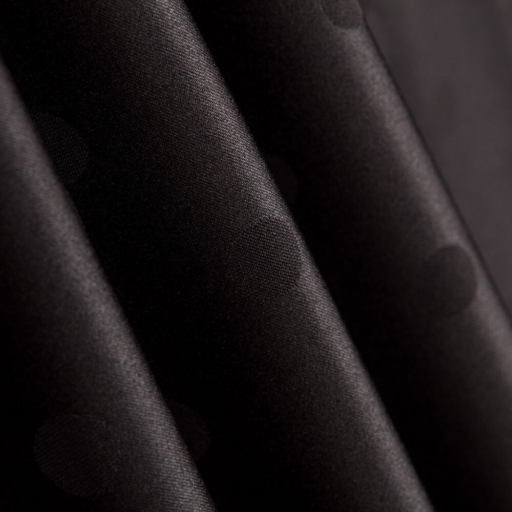 Jacquard Dot 3cm Schwarz - Ribes y Casals