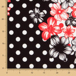 Bielastic Flower Polka Dots Mix Rot - Ribes y Casals