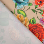 Beige Manila Elastische Gabardine - Ribes y Casals