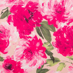 Fama Stretch Blume Pinselstriche Fuchsia - Ribes y Casals