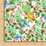 Cretona Polyester Krepp Cretona Nita Grün - Ribes y Casals