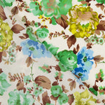 Cretona Polyester Krepp Cretona Nita Grün - Ribes y Casals