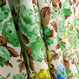 Cretona Polyester Krepp Cretona Nita Grün - Ribes y Casals