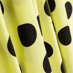 Polka Dot Krepp 33mm Limette - Ribes y Casals