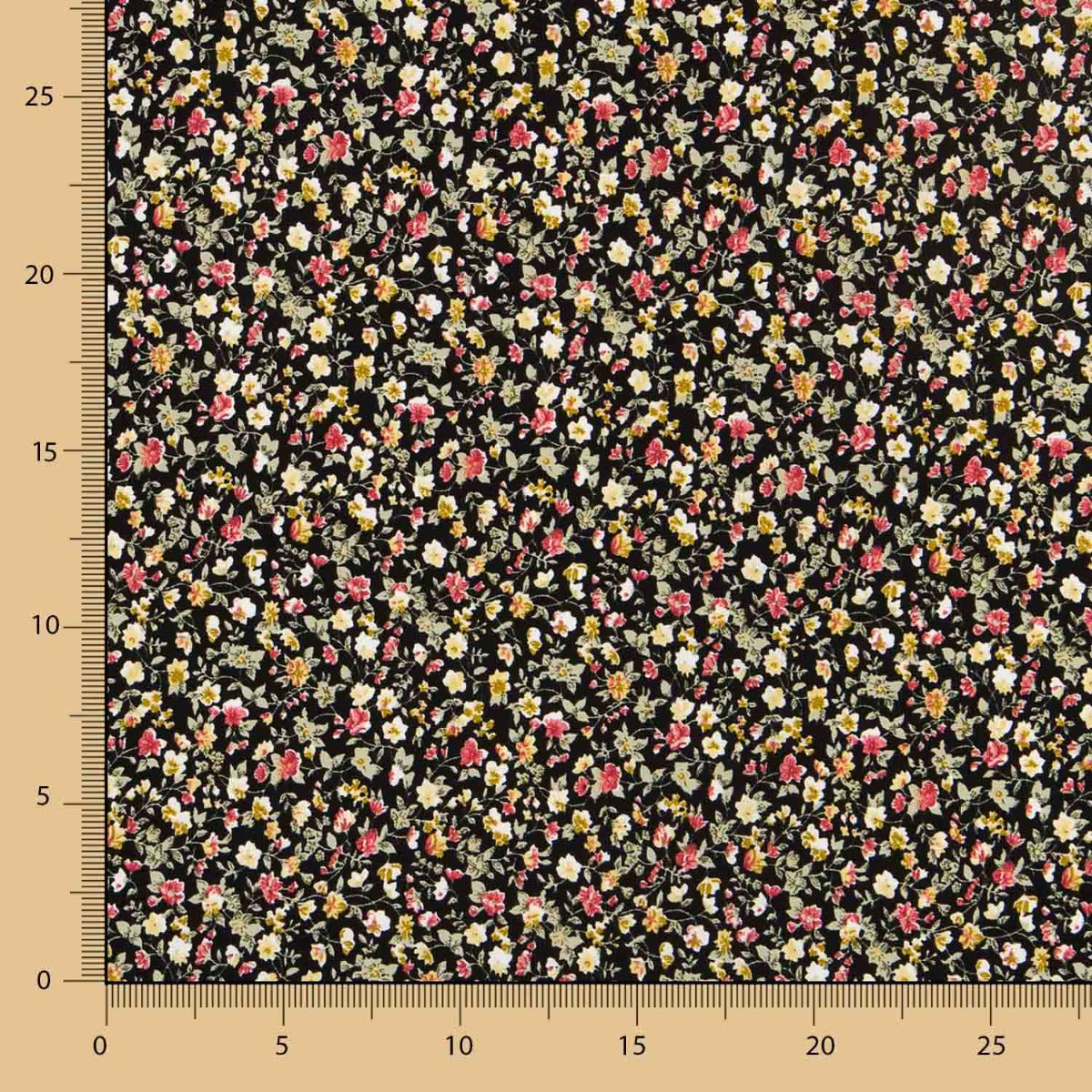 Crepe Flor Mini Schwarz - Ribes y Casals