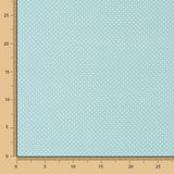 Krepp Mini Polka Dot Wasser Grün - Ribes y Casals