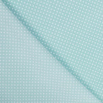 Krepp Mini Polka Dot Wasser Grün - Ribes y Casals