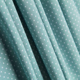 Krepp Mini Polka Dot Wasser Grün - Ribes y Casals