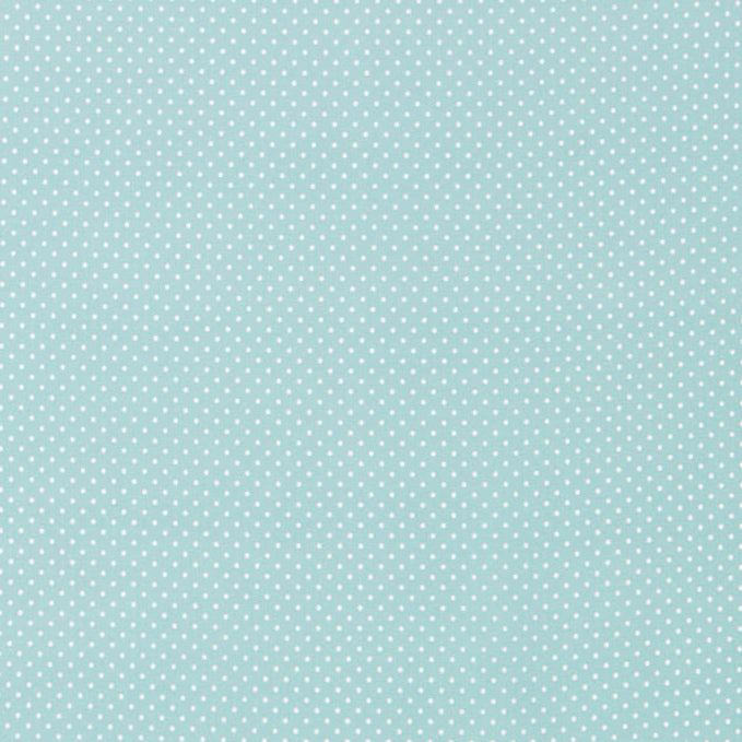 Krepp Mini Polka Dot Wasser Grün - Ribes y Casals