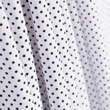 Mini White Dot Krepp - Ribes y Casals