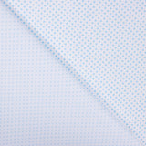 Flamenco Polka Dots Popeline 2mm Hellblau - Ribes y Casals