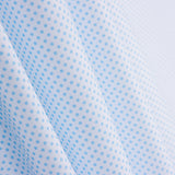 Flamenco Polka Dots Popeline 2mm Hellblau - Ribes y Casals