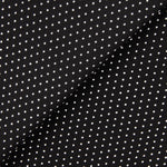 Polka Dots 3mm schwarz-weißer elastischer Regenmantel - Ribes y Casals