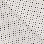 Polka Dots 3mm Schwarz-Weiß Stretch Gabardine - Ribes y Casals