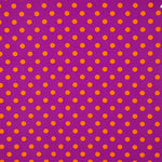 Elastische Gabardine Polka Dots 17mm Buganvilla-Orange - Ribes y Casals