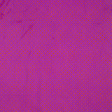 3mm Buganvilla-Orange Polka Dots Stretch Gabardine - Ribes y Casals