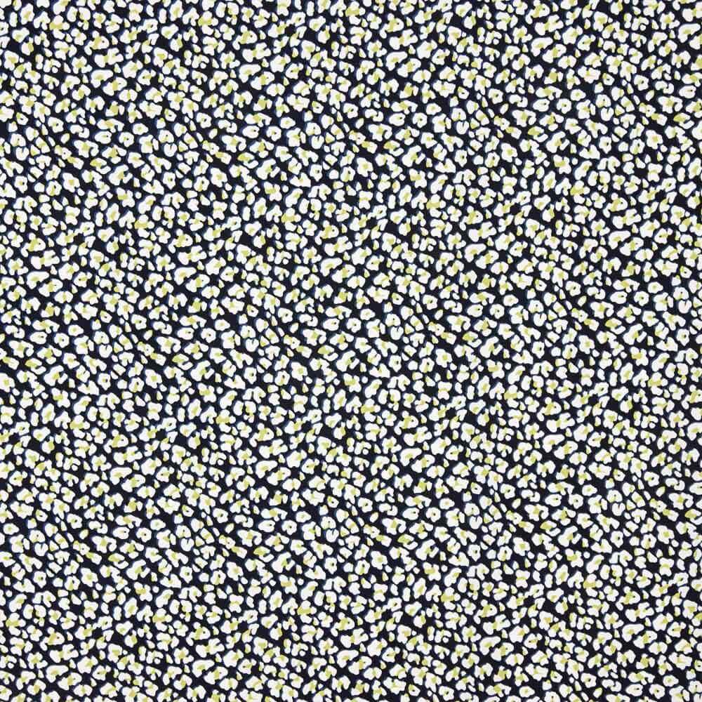 Polyester Krepp Leopard Limette - Ribes y Casals
