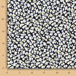 Polyester Krepp Leopard Limette - Ribes y Casals
