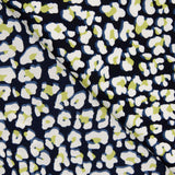 Polyester Krepp Leopard Limette - Ribes y Casals