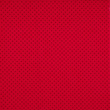 Polka Dots 3mm rot-schwarzer elastischer Regenmantel - Ribes y Casals