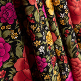 Krepp Polyester Cretona Echt Schwarz - Ribes y Casals