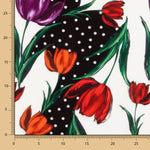 Tulpen Elastischer Regenmantel Rot gepunktet - Ribes y Casals