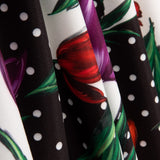 Tulpen Elastischer Regenmantel Rot gepunktet - Ribes y Casals