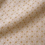 Beflockte Kreise Beige - Ribes y Casals