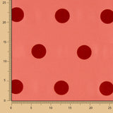 Fama Koralle Mond beflockt Koralle Rot 30mm - Ribes y Casals