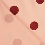 Reststück Fama Hellrosa Lunar Flocked Rosé 30 mm – verschiedene Maße x Breite 140 cm - Ribes y Casals