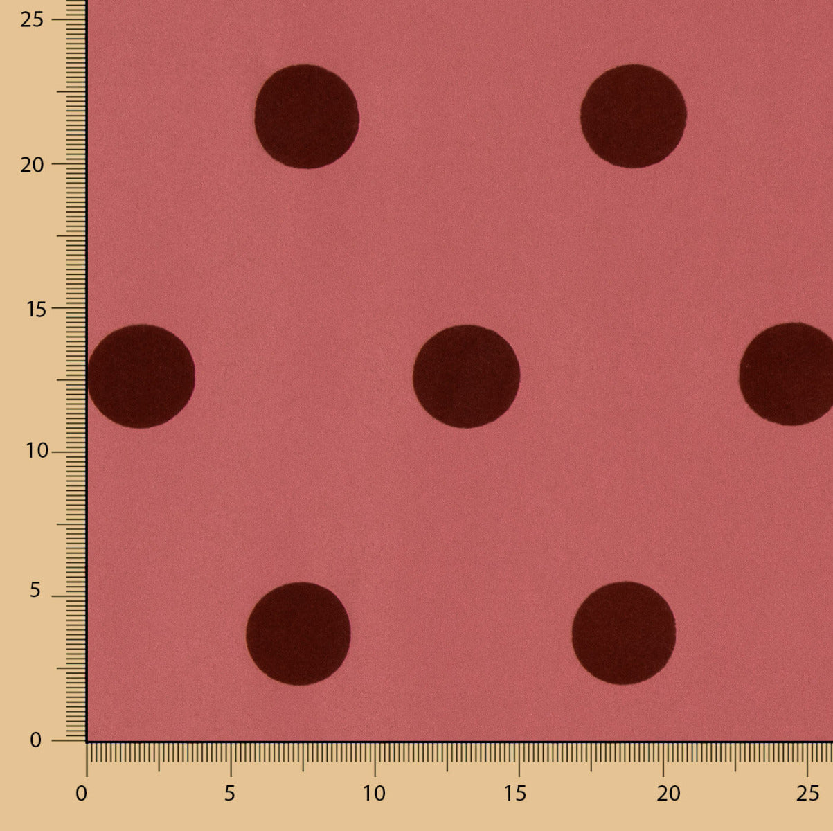 Fama Rosa Rhabarber Rhabarber beflockt beflockt Grena 30mm - Ribes y Casals