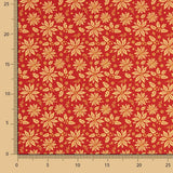 Flor de Fuego Baumwollpopeline Popeline-Stoff - Breite 145 cm - Ribes y Casals