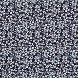 Navy Daisy Baumwolle - Ribes y Casals