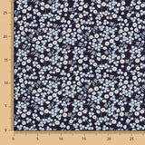 Navy Daisy Baumwolle - Ribes y Casals