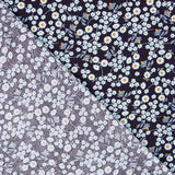 Navy Daisy Baumwolle - Ribes y Casals