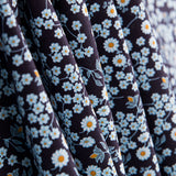 Navy Daisy Baumwolle - Ribes y Casals