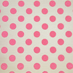 Weißer Polka Dot Bubblegum Hintergrund - Ribes y Casals