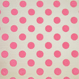 Weißer Polka Dot Bubblegum Hintergrund - Ribes y Casals