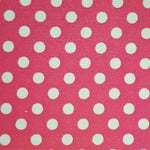 Fuchsia Weiß Polka Dot Hintergrund - Ribes y Casals