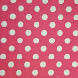 Fuchsia Weiß Polka Dot Hintergrund - Ribes y Casals