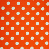 Hintergrund Orange Weiß Polka Dots - Ribes y Casals