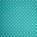 Türkis Hintergrund Weiß Polka Dot - Ribes y Casals