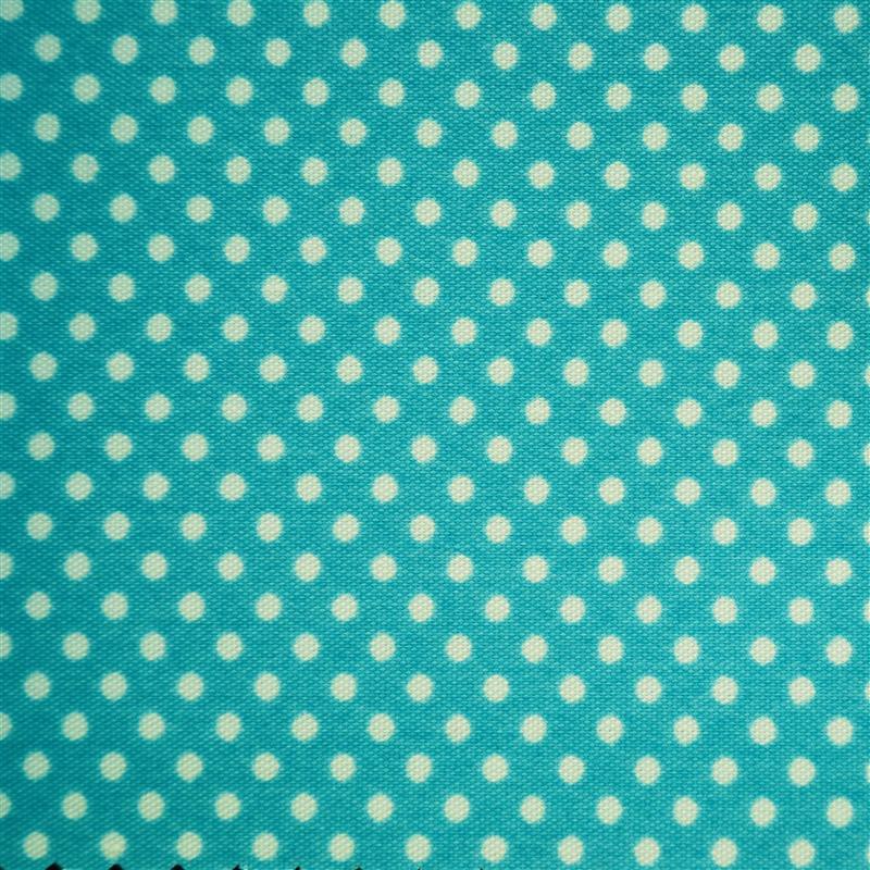 Türkis Hintergrund Weiß Polka Dot - Ribes y Casals