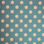Türkis Hintergrund Weiß Polka Dot - Ribes y Casals