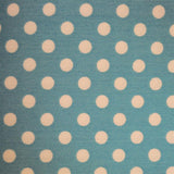 Türkis Hintergrund Weiß Polka Dot - Ribes y Casals