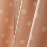 Futter Satin Polka Dot Jacquard Lachs - Ribes y Casals