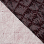 Gestepptes Innenfutter Tornasol Rot - Ribes y Casals